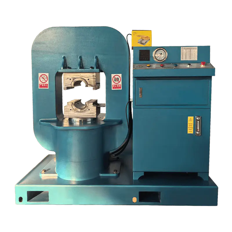 GT-800 stålwire-reb-manchetpressemaskine (kurvramme)